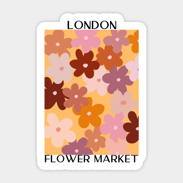 Abstract Flower Market Illustration 17 Sticker by gusstvaraonica